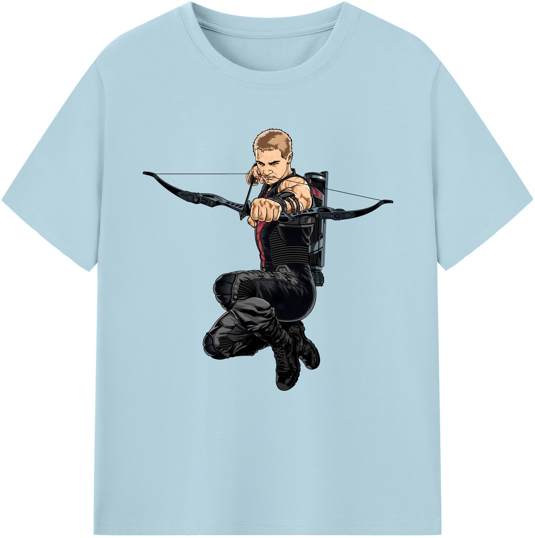 （画像用） アベンジャーズ The Avengers 綿100％半袖Tシャツ（フロントプリント）